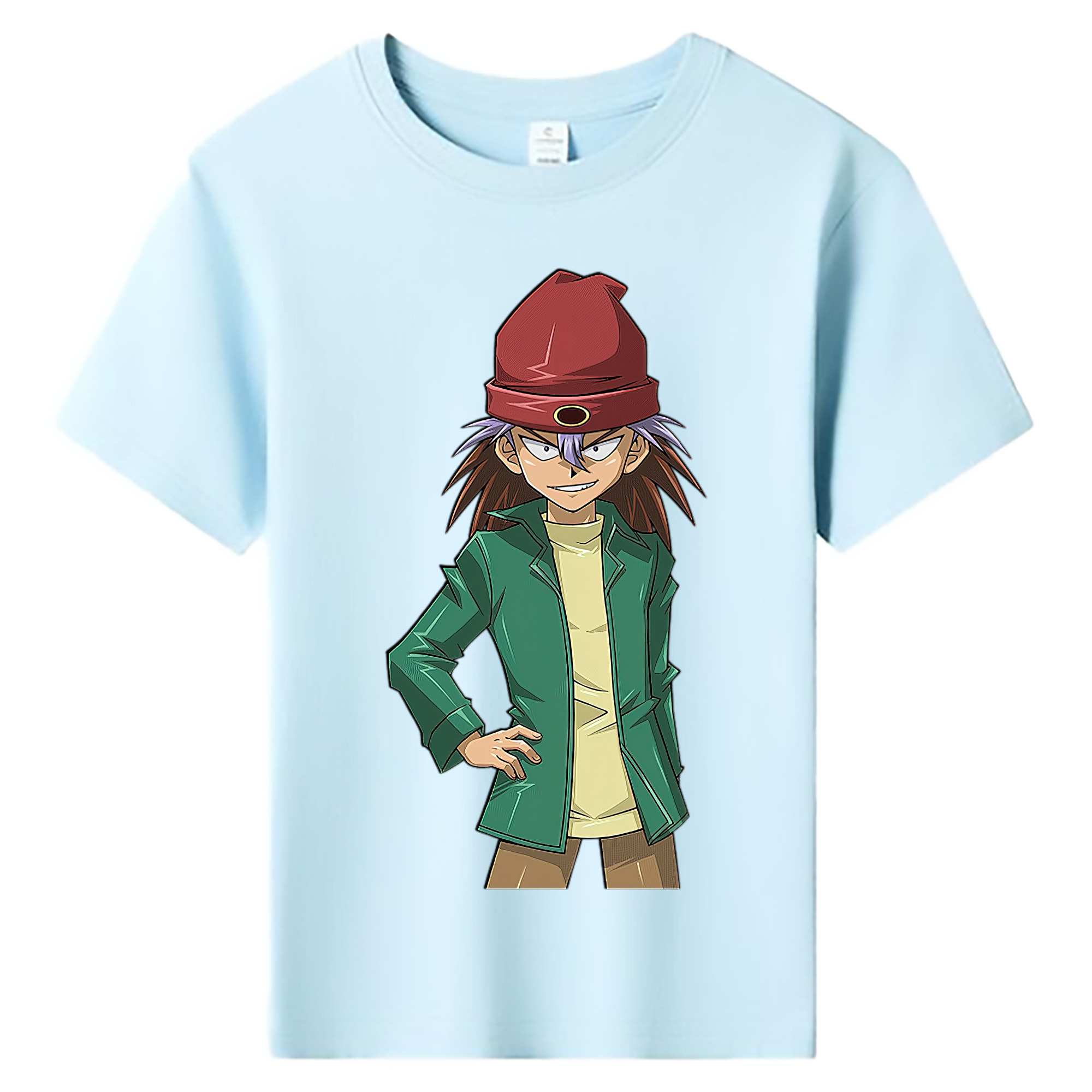 （画像用） 遊☆戯☆王 Yu-Gi-Oh! 綿100％キッズTシャツ（フロントプリント）